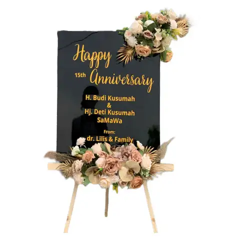 Papan Bunga Akrilik Kemanukan