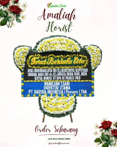 Papan Bunga Duka Kemanukan